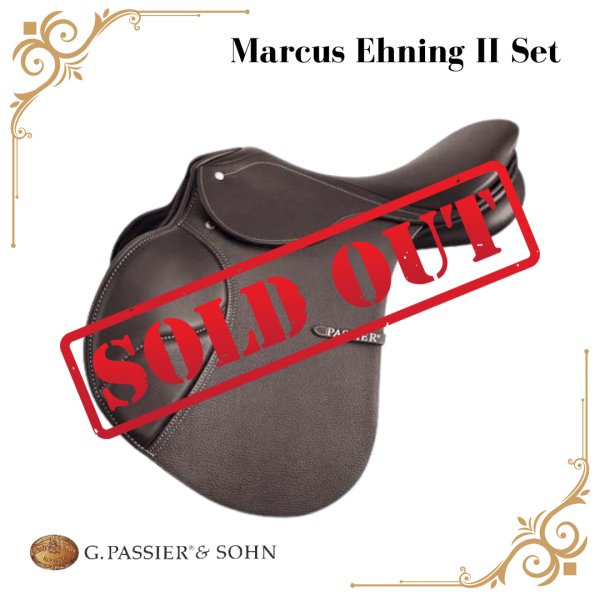画像1: ◇期間限定サドルセット◇＜PASSIER＞ Marcus Ehning II（マーカス アーニング II） ハバナ　16.5 (1)