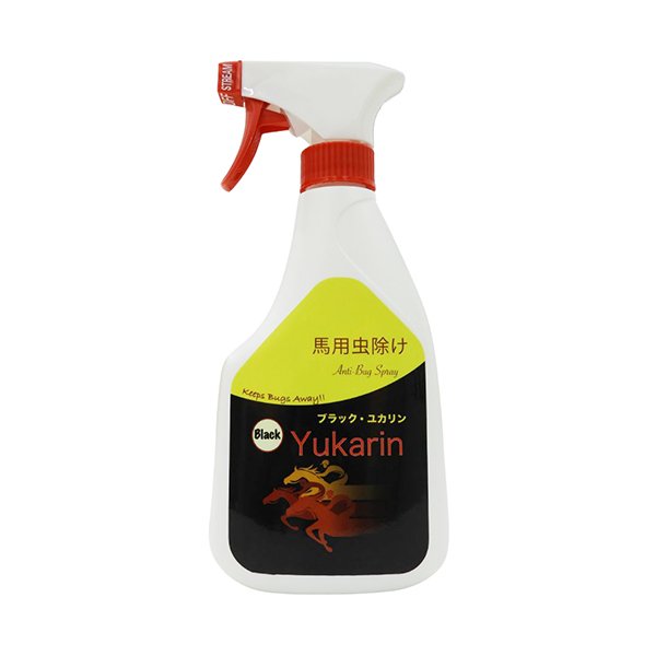 画像1: 馬用虫除け　ブラック・ユカリン　スプレータイプ（500ml） (1)